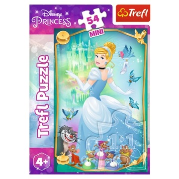 Пазл 54 Mini CINDERELLA PRINCES Trefl 19717