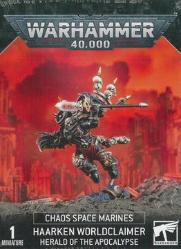 WARHAMMER 40K - КОСМИЧЕСКИЕ десантники Хаоса ХААРКЕН ЗАЯВИТЕЛЬ МИРА