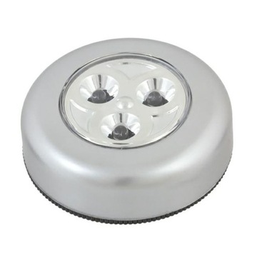 LAMPKA LED MAŁA NA BATERIE PRZYKLEJANA DOTYKOWA