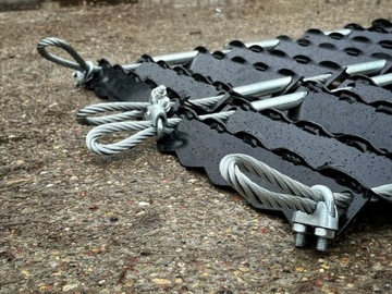 Трапы Cayman PRO BLACK, грязевые, песочные и стальные пандусы, 80 см