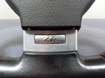 КОЖАНЫЙ РУЛЬ PASSAT B6 GOLF V, НАКЛАДКИ R LINE