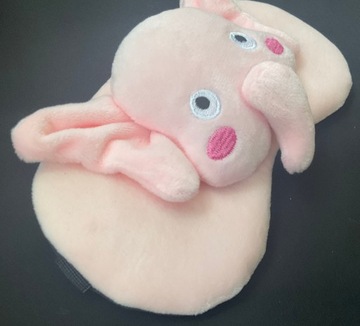 МАСКА ДЛЯ СПАНИЯ ДЛЯ ГЛАЗ ПУЗЫРЬ РАССЛАБЛЕНИЕ СНА СЛОН 3D OLDMAN ELEPHANT РОЗОВЫЙ