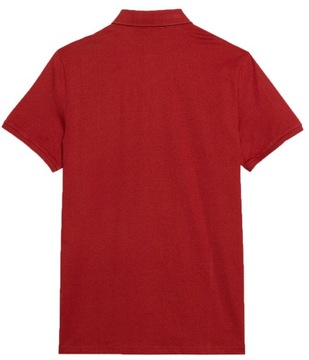 Koszulka męska POLO 4F M129 bawełniana czerwony 3XL