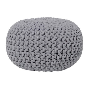 Puf 40 x 25 cm ciemnoszary CONRAD
