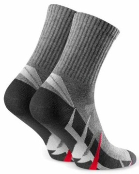 Skarpety sport młodzież Steven 38-40 szare/grafit
