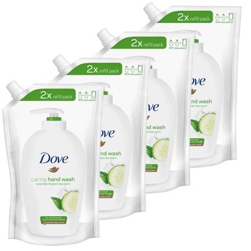 Dove Ogórek Herbata Mydło w Płynie Zapas 2000ml