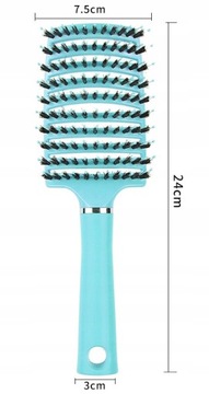 PROFILOWANA Szczotka do włosów z WŁOSIEM DZIKA nr SzW5