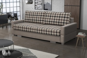 Kanapa Rozkładana, Sofa Rozkładana SUZI 230 cm, Rozkładana, Pojemnik, Salon