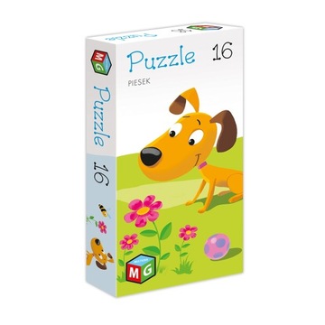 Puzzle MG 16 elementów Puzzle 16 Piesek