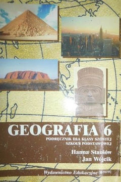 Geografia 6 Podręcznik - Hanna Staniów