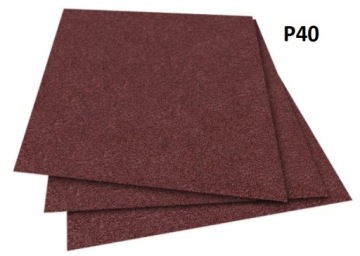 Płótno ścierne arkusz A4 230x280mm p40 (1szt.)