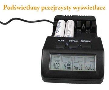 ЗАРЯДНОЕ УСТРОЙСТВО ПРОЦЕССОРА ДЛЯ АККУМУЛЯТОРОВ AA R6 И AAA R3