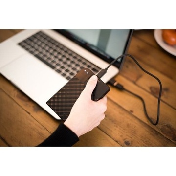 Внешний жесткий диск USB емкостью 1 ТБ с защитой отпечатков пальцев