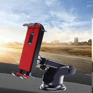 Автомобильный держатель для планшета и телефона на лобовое стекло.