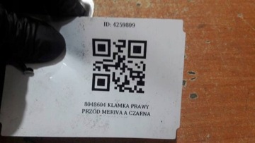 8048604 KLIKA PRAVÝ PŘEDNÍ MERIVA A ČERNÁ