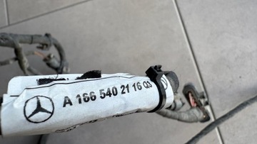 MERCEDES GLS W166 INSTALACE SVAZEK NÁRAZNÍK ZADNÍ 6X PDC 3X RADAR A1665402116