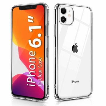 ЧЕХОЛ ТОНКИЙ 1 ММ ПРОЗРАЧНЫЙ ДЛЯ IPHONE 11