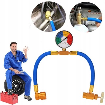 R134A ШЛАНГ ДЛЯ ЗАПРАВКИ ХЛАДАГЕНТА AC
