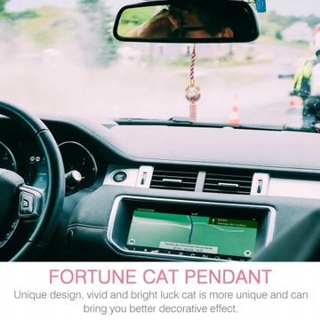 Брелок для ключей Автомобильный брелок Lucky Cat 5 шт.