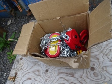 ЛЕБЕДКА ЦЕПНАЯ 3Т DELTARED DR.0.040