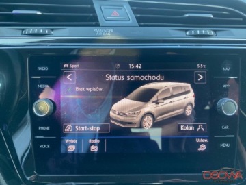 Volkswagen Touran III 1.4 TSI 150KM 2017 Volkswagen Touran 1.4 tsi 150 KM pasek nowy polski salon high line f-k VAT, zdjęcie 28