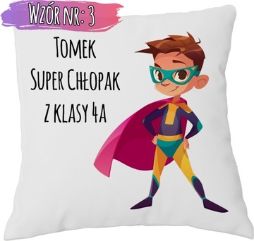 ПОДУШКА НА ДЕНЬ ПАРНЯ! С ИМЯ И КЛАССОМ! ПОДАРОК! ШКОЛА