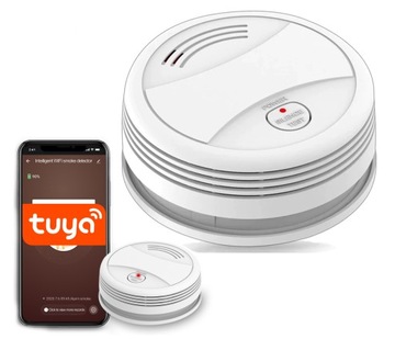 Bezprzewodowy Czujnik detektor DYMU TUYA WIFI
