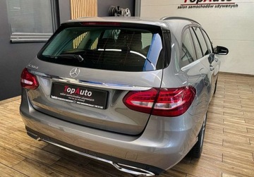 Mercedes Klasa C W205 Kombi 200 BlueTEC 136KM 2015 Mercedes-Benz Klasa C AUTOMAT gwarancja bezwypadkowy NAVI hak SKORA, zdjęcie 7