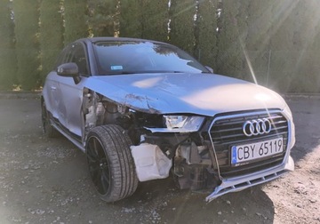 Audi A1 I Sportback 5d Facelifting 1.4 TDI ultra 90KM 2016 Audi a1 2016r, 1.4 TDI. Lekko uszkodzony prawy bok. Jezdzi. 1.4 Diesel, zdjęcie 1