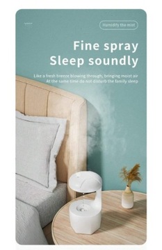 Антигравитационный увлажнитель с таймером реверса капли воды.