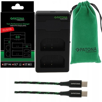 PATONA Twin Performance Ładowarka PD DMW-BLF19