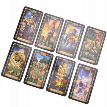 Классические 78 карт Таро - ЛЕГКОЕ ПОЗОЛОЧЕННОЕ ТАРО