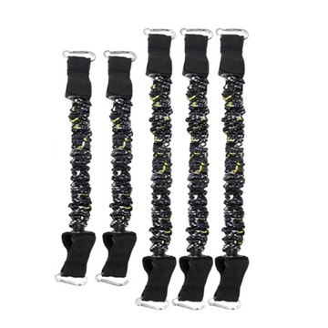 Набор лент для тренировок по боксу с сопротивлением для скоростной ловкости, 200 фунтов, черный