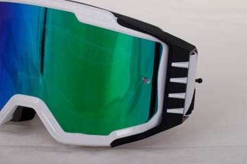 МОТОЦИКЛЬНЫЕ ОЧКИ LS2 CHARGER PRO БЕЛЫЕ + 2x ПРОТИВОТОГНУВАЮЩИЕ ЗЕРКАЛО СТЕКЛА