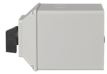 КУЛАЧКОВЫЙ ПЕРЕКЛЮЧАТЕЛЬ 100A 0-1 3F В БОЛЬШОМ КОРПУСЕ 140x140 IP65
