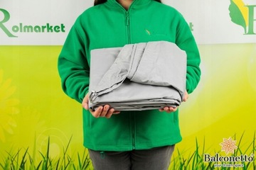 ЗОНТ СОЛНЦЕ ПАРУС ТЕНТ БАЛКОН СОЛНЕЧНЫЙ 4х3м 4м