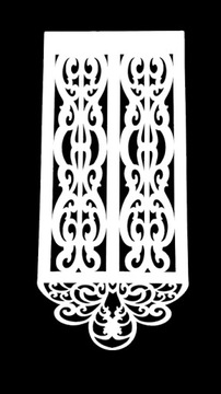 PANEL GOTOWY AŻUR EKRAN FIRANA 60 X 110cm + GRATIS