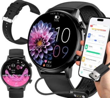 Chytré Hodinky Dámské Smartband Puls Ekg Sms Kroky Menu Pl Pro Watch