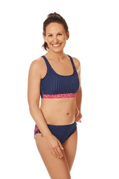 Amoena Top Kąpielowy dla Amazonek 38B Algarve SB 71703 NAVY/MULTI