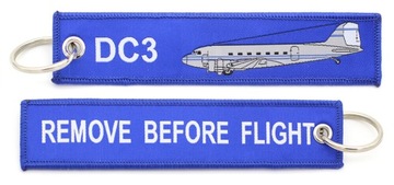 Samolot Douglas DC-3 brelok Remove Before Flight