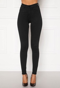 КЛАССИЧЕСКИЕ ЧЕРНЫЕ БРЮКИ С ВЫСОКОЙ ПОСАДКОЙ