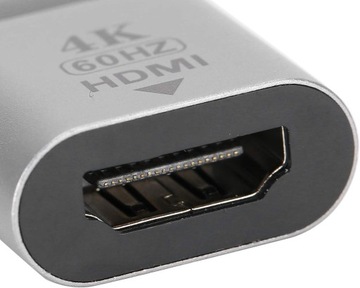 KABEL ADAPTER MINI USB-C 3.1 HDMI DO TYPE-C 4K 60HZ KONWERTER V2