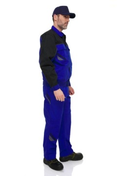 Прочная рабочая одежда, синий комбинезон PROFESSIONAL + толстовка 52