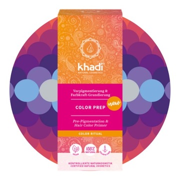 BAZA DO KOLORYZACJI WŁOSÓW ZIOŁOWA NATURALNA KHADI 100ml