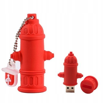 PENDRIVE USB SZYBKI FLASH DRIVE ULTRA PAMIĘĆ ZAWIESZKA PREZENT HYDRANT 8GB