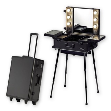 Чемодан визажиста | футляр для косметики | 2 в 1