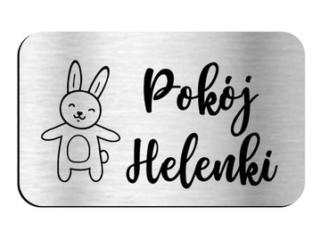 Получил планшет на дверь названия комнаты ребенка