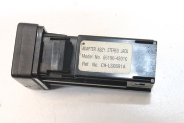 PŘÍDAVNÉ SPONA MULTIMEDIA (AUX/USB) TOYOTA PRIUS (_W3_) 8619048010 1.8L