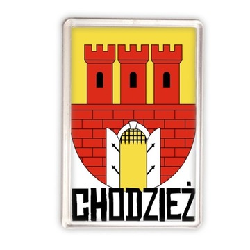 magnes akrylowy Chodzież herb