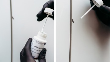 Краска для подкраски BMW 317 Краска для подкраски Orientblau + Кисти и палочки